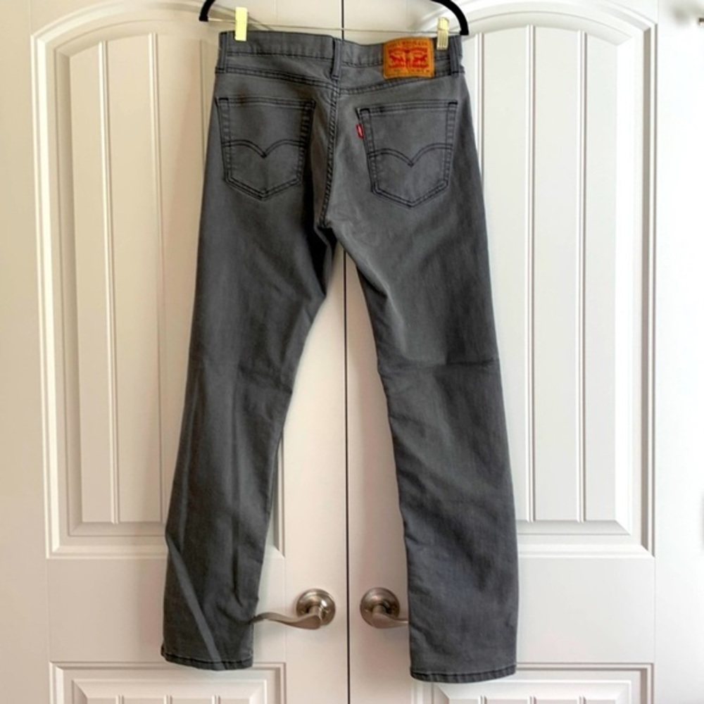 Men’s Levi’s 511 Gray‎ Jeans Size 31x32 Slim